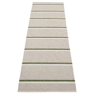 Pappelina, Olle matto 70x240 cm green / background linen | Alk. 202,00 €