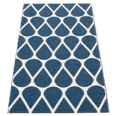 Pappelina, Otis matto 70x140 cm ocean blue / vanilla | Alk. 118,00 €