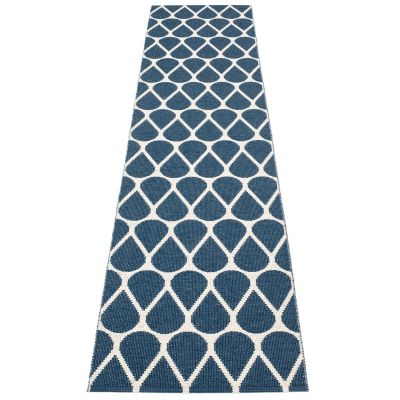 Pappelina, Otis matto 70x320 cm ocean blue / vanilla | Alk. 254,00 €