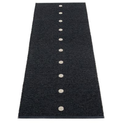 Pappelina, Peg matto 70x200 cm black / linen | Alk. 129,00 €