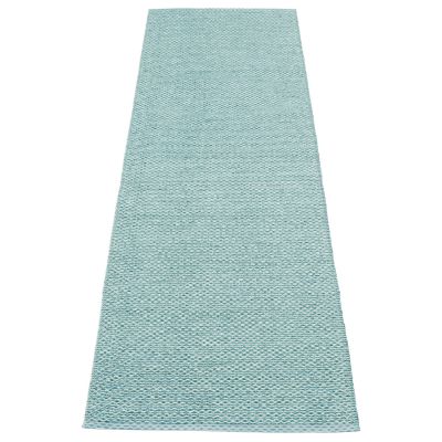 Pappelina, Svea matto 70x240 cm azurblue metallic / pale turquoise