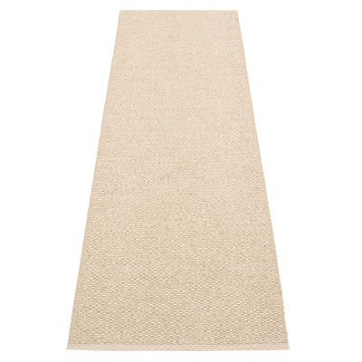Pappelina, Svea matto 70x240 cm beige / champagne metallic | Alk. 225,00 €