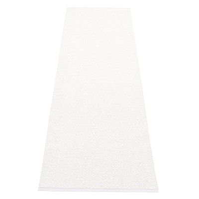 Pappelina, Svea matto 70x240 cm white metallic / white | Alk. 149,00 €