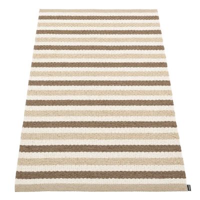 Pappelina, Teo matto 70x120 cm Brown/Beige/Vanilla