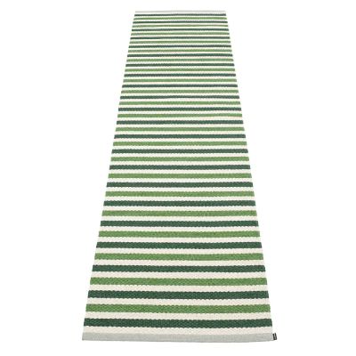 Pappelina, Teo matto 70x300 cm Dark Green/Grass Green/Vanilla | Alk. 266,00 €