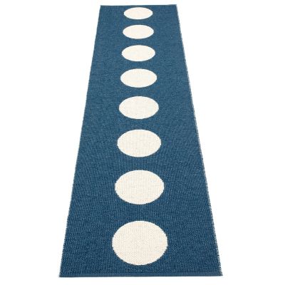Pappelina, Vera matto 70x300 cm ocean blue / vanilla | Alk. 245,00 €