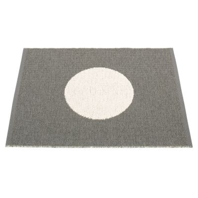 Pappelina, Vera matto 70x90 cm small one charcoal / vanilla | Alk. 76,00 €