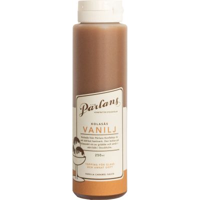 Pärlans Konfektyr Squeeze kinuskikastike, 250 ml, vanilja | Alk. 19,00 €