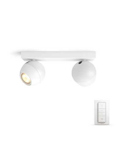 Philips Hue - Buckram Kattovalaisin 2xBar/Tube White Amb. White | Alk. 140,00 €