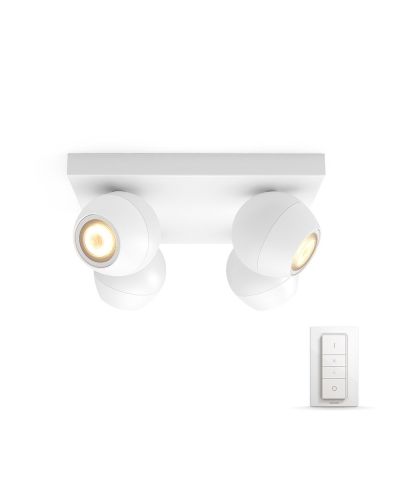 Philips Hue - Buckram Kattovalaisin Plate/Spiral White Amb. White | Alk. 220,00 €