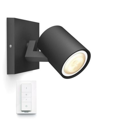 Philips Hue - Runner Hue Spot m/Switch White Amb. Black | Alk. 92,00 €