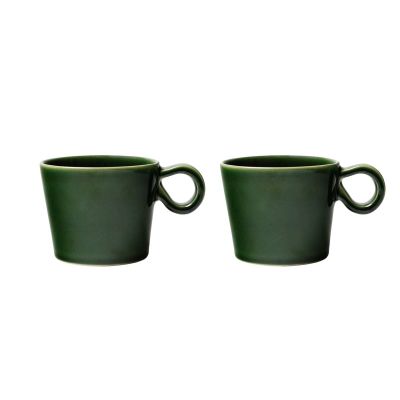 PotteryJo Daria kuppi kahvalla, 2-pakkaus Moss | Alk. 35,00 €