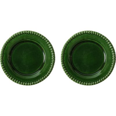 PotteryJo Daria lautanen, 22 cm, 2-pack, moss | Alk. 27,00 €
