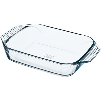 Pyrex Suorakulmainen lasilautanen | Alk. 16,00 €