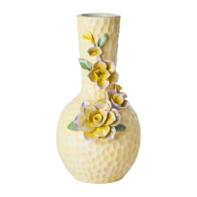 RICE Rice Flower Sculpture -maljakko 25 cm Cream | Alk. 34,90 €