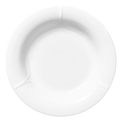 Rörstrand Pli Blanc -syvä lautanen 23 cm Valkoinen | Alk. 18,00 €