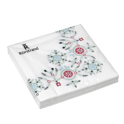 Rörstrand Swedish Grace Winter lautasliina 20-pakkaus valkoinen | Alk. 5,00 €