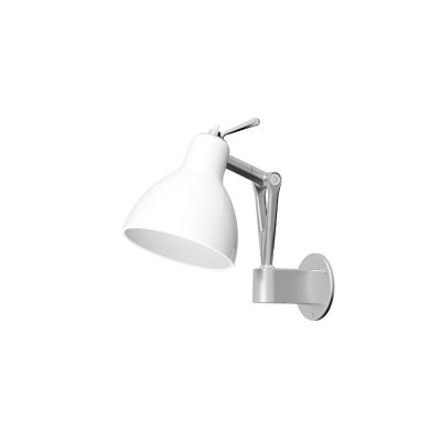 Rotaliana - Luxy W0 Seinävalaisin Alu/Kiiltävä Valkoinen | Alk. 237,00 €