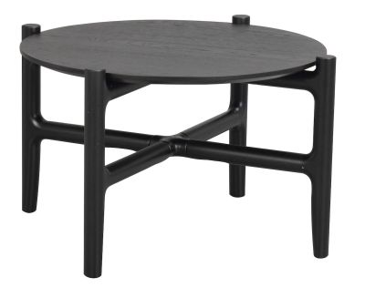 Rowico Holton sohvapöytä Ø55 cm musta | Alk. 269,00 €