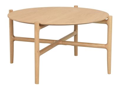 Rowico Holton sohvapöytä Ø80 cm tammi | Alk. 419,00 €