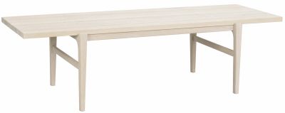 Rowico Ness sohvapöytä 160x60 cm valkoöljytty tammi
