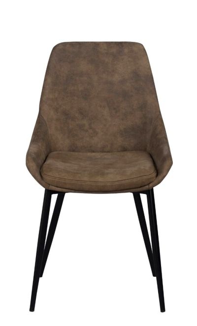 Rowico Sierra tuoli, ruskea tekstiilinahka | Alk. 122,00 €