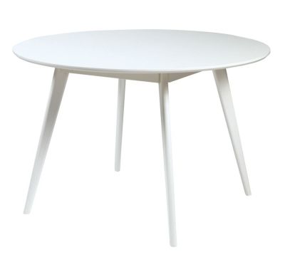 Rowico Yumi ruokapöytä pyöreä Ø115cm valkoinen | Alk. 429,00 €