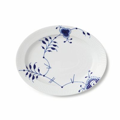 Royal Copenhagen Blue Fluted Mega soikea lautanen Ø 30,5 cm | Alk. 98,90 €