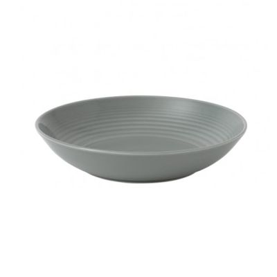 Royal Doulton Maze syvä lautanen, 24 cm tummanharmaa | Alk. 15,90 €