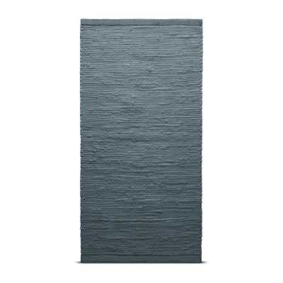 Rug Solid Cotton matto 140 x 200 cm Steel grey (harmaa)