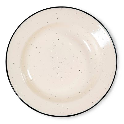 Sagaform Doris emalilautanen, beige | Alk. 9,00 €