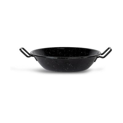 Sagaform Doris emaloitu pieni wok-pannu Ø23,5 cm Musta | Alk. 16,00 €