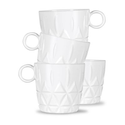 Sagaform Picknick kahvikuppi 4-pack Valkoinen | Alk. 23,00 €