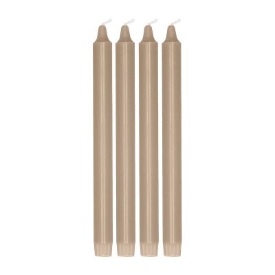 Scandi Essentials Ambiance kruununkynttilä 4-pakkaus 27 cm Hiekka | Alk. 17,10 €