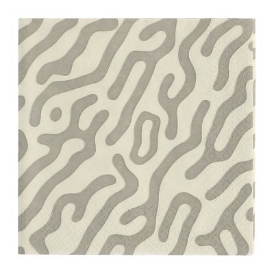 Scandi Essentials Trace lautasliina 33 x 33 cm 20-pakkaus taupe-sand | Alk. 2,60 €
