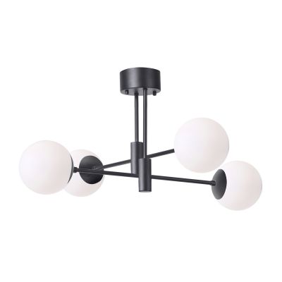 Scandi Living Solar kattovalaisin musta 73 cm Huurrettu valkoinen | Alk. 187,90 €