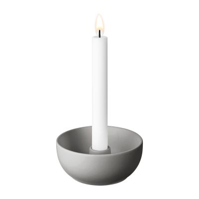 Scandi Living Valley kynttilänjalka Ø12 cm Harmaa | Alk. 9,90 €