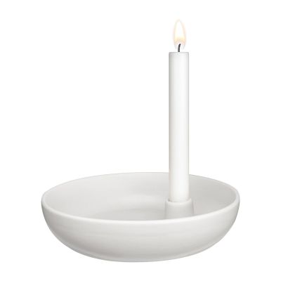 Scandi Living Valley kynttilänjalka Ø21 cm Valkoinen | Alk. 18,90 €