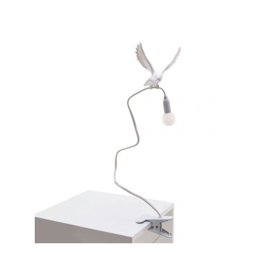 Seletti - Sparrow Landing Klipsivalaisin White | Alk. 134,00 €