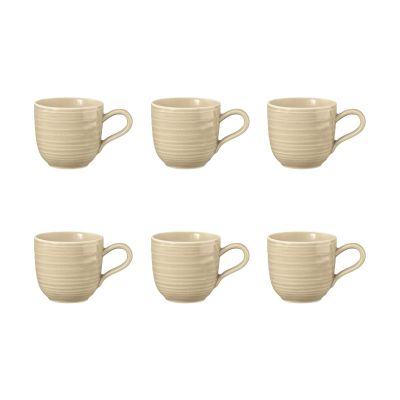 Seltmann Weiden Terra espressokuppi 9 cl 6-pakkaus Sand Beige | Alk. 56,00 €