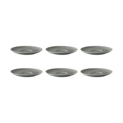 Seltmann Weiden Terra kahvilautanen Ø 16,1 cm 6-pakkaus Pearl Grey | Alk. 40,55 €