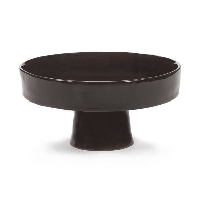 Serax La Mère jalallinen syvä lautanen L Ø25 cm Ebony | Alk. 45,30 €