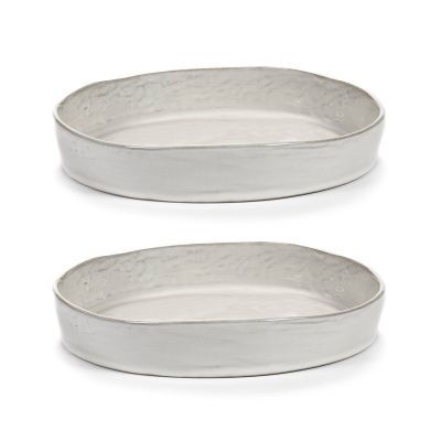 Serax La Mère syvä lautanen M Ø23 cm 2 kpl Off white | Alk. 54,00 €