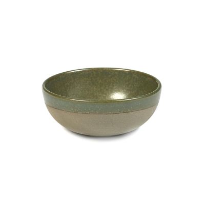 Serax Surface aamiaiskulho 11 cm Grey-camogreen | Alk. 13,00 €