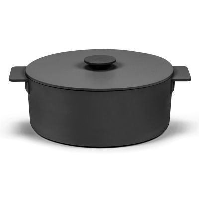Serax Surface valurautapata musta 5,5 L | Alk. 263,00 €