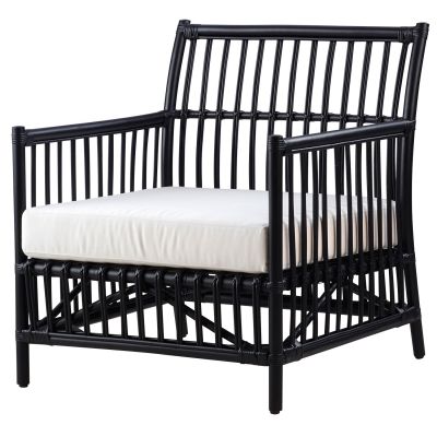 Sika Design, Caroline nojatuoli Rottinki Musta | Alk. 378,25 €