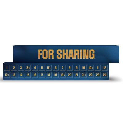 Simply Chocolate Joulukalenteri 2023 Sharing Blue | Alk. 99,00 €