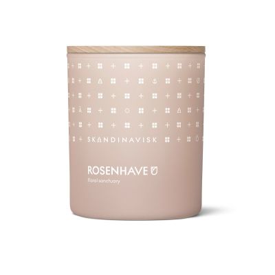 Skandinavisk Rosenhave tuoksukynttilä kannella 200 g | Alk. 23,00 €