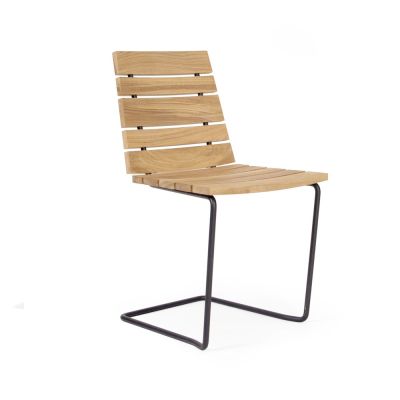Skargaarden Grinda tuoli Tiikki, musta teline | Alk. 317,55 €