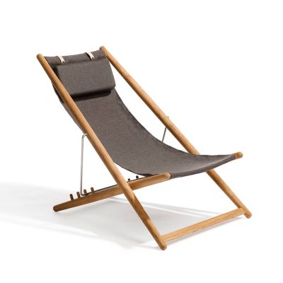 Skargaarden H55 lepotuoli tiikki Slate dark grey | Alk. 548,20 €